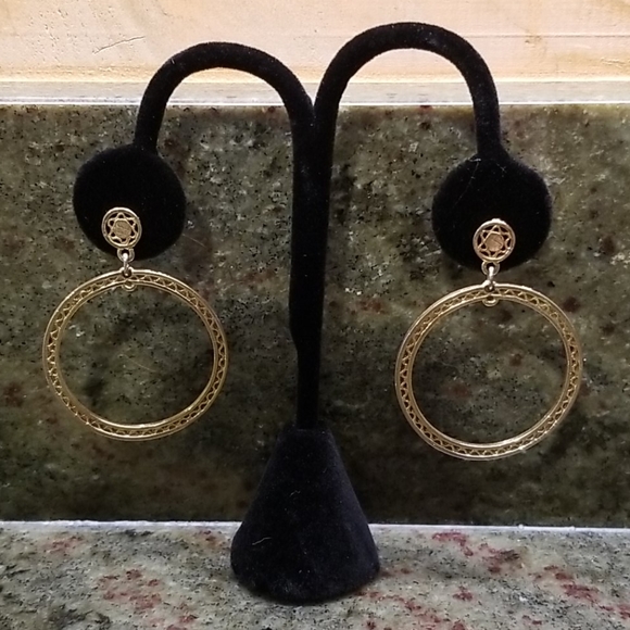 Retro hoop earring bundle - Picture 2 of 4